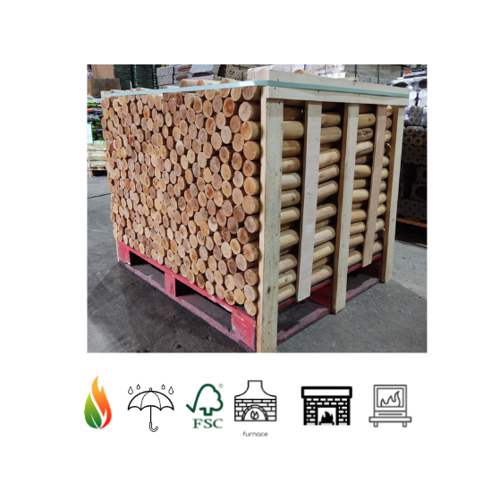 BBQ, pizza oven, KD Birch firewood logs (no bark) BBQ, pizza oven, KD Birch firewood logs (no bark)